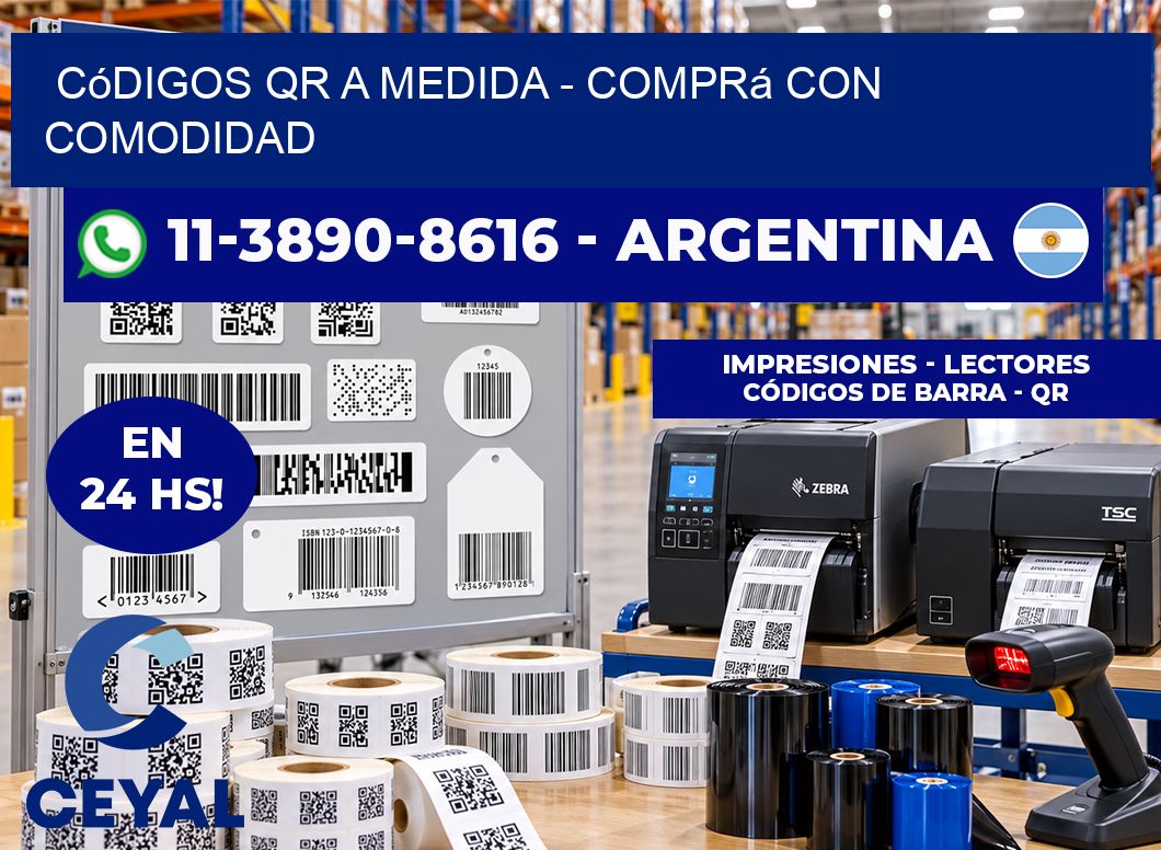 Códigos QR a Medida - Comprá con comodidad