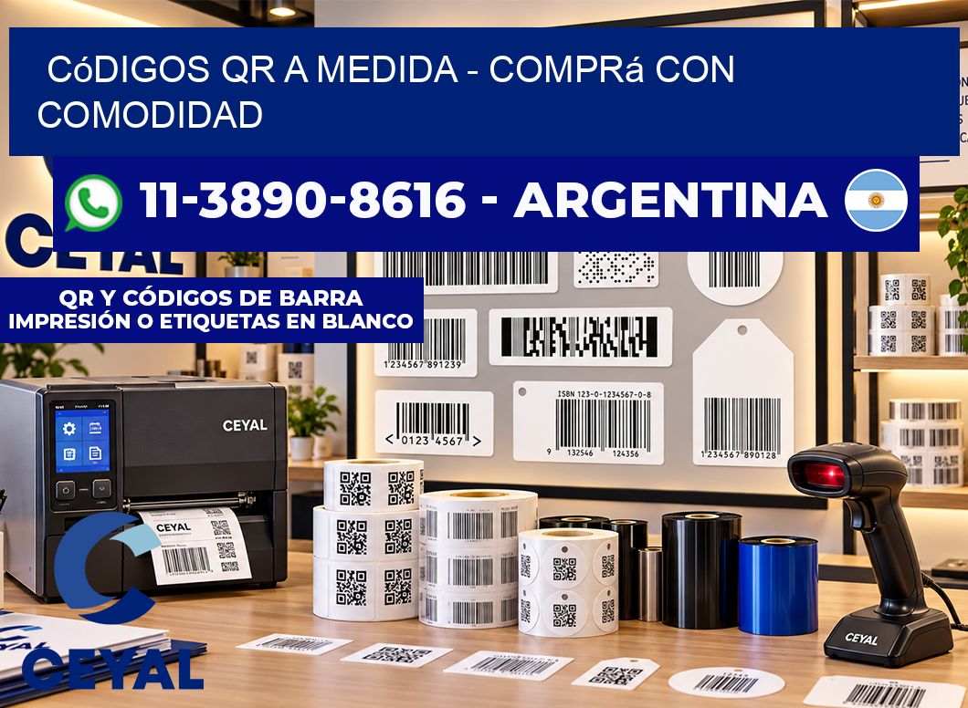 Códigos QR a Medida – Comprá con comodidad