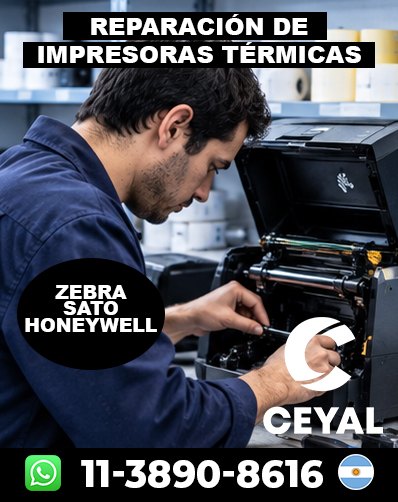 Etiquetado para Productos Congelados  ZEBRA de escritorio