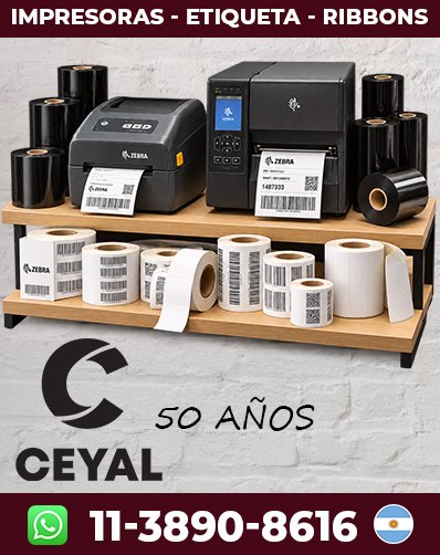 Impresora De Etiquetas Térmica Directa Argentina Arg