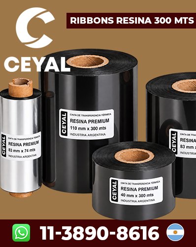 RIBBON CERA X 74 Y 300 MTS - Resolvelo hoy