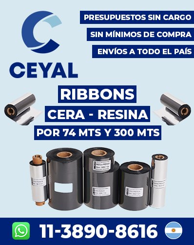 etiquetas  ribbon cera - Comprá con respaldo
