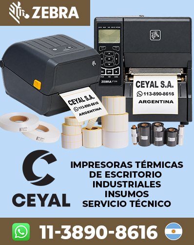 impresoras datamax de escritorio etiquetas ribbon  Arg
